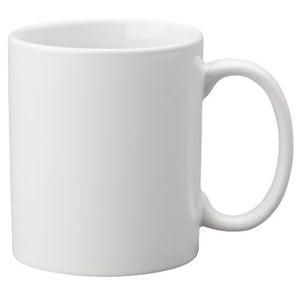 11 oz C-Handle Coffee Mug - White