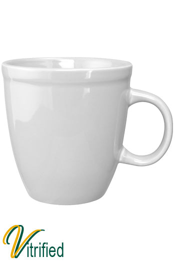 17 oz.MOCHA BISTRO MUG - Glossy White