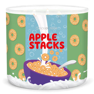 APPLE STACKS 3-Wick Large Jar Candle by Goose Creek Candle Company