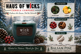 BALSAM PINE Medium Jar Candle - Carolina Candle