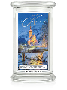 BAVARIAN CHRISTMAS 22 oz. Large Jar Candle by Kringle Candle Company