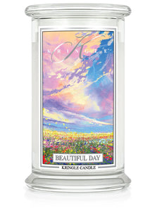 BEAUTIFUL DAY Large Jar Candle by Kringle Candle Company