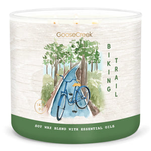 BIKING TRAIL Large 3-Wick Candle by Goose Creek Candle Company