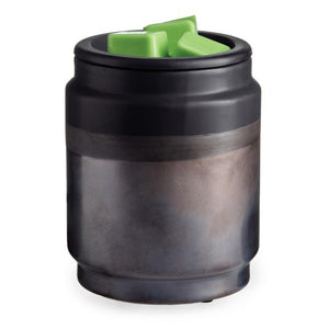 BLACK DIPPED FLIP DISH WAX WARMER by Candle Warmers Etc.