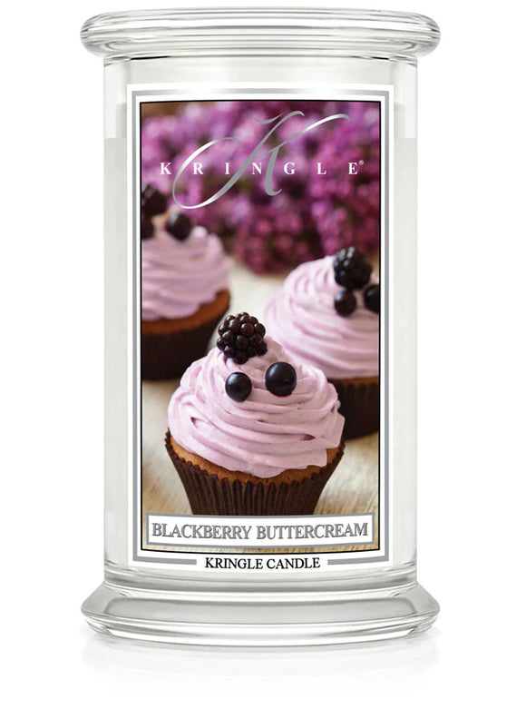 BLACKBERRY BUTTERCREAM Large Jar Candle by Kringle Candle Company