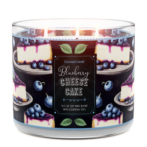 BLUEBERRY CHEESECAKE Large Jar 3-Wick Candle - Goose Creek Candles