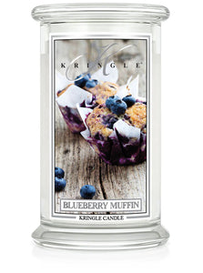 BLUBERRY MUFFIN Large Jar Candle by Kringle Candle Company