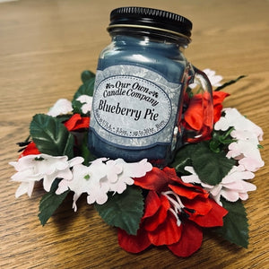 BLUEBERRY PIE Mini Jar Candle by Our Own Candle Company