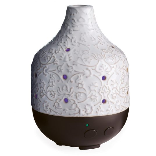 BOTANICAL LARGE ULTRA SONIC DIFFUSER comes w/2 bottles of Essential Oil by AIROMÉ