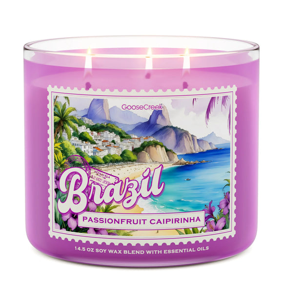 BRAZIL Large Jar Candle - Goose Creek Candle Company