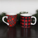 18 oz BUFFALO PLAID Coffee Mug