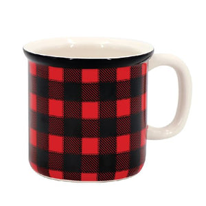 18 oz BUFFALO PLAID Coffee Mug