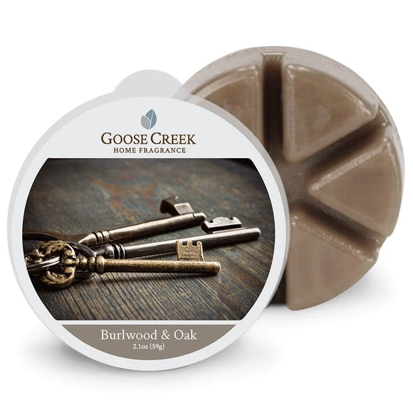 BURLWOOD & OAK 6-Piece Wax Melts by Goose Creek Candle Company
