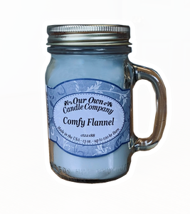 COMFY FLANNEL Large Jar Candle by Our Own Candle Company