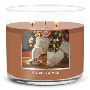 COOKIES & MILK Large Jar Candle by Goose Creek Candle Company