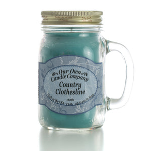 COUNTRY CLOTHESLINE Medium Jar Candle by Our Own Candle Company