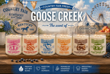 STRAWBERRY BANANA FUNNEL CAKE Large Jar Candle - Goose Creek Candle
