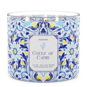 COVES OF CAPRI Large 3- Wick Jar Candle - Goose Creek Candle Company