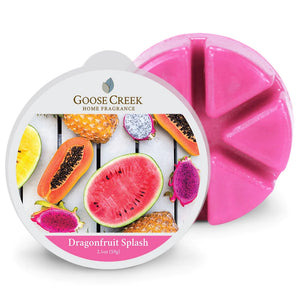 DRAGONFRUIT SPLASH ***Odor Eliminating*** 6-Piece Wax Melts by Goose Creek Candle Company