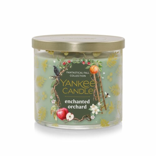 ENCHANTED ORCHARD Large Jar 3 - Wick Candle - Yankee Candle (Fantastical Fall Collection)