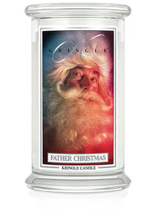 FATHER CHRISTMAS Large Jar Candle by Kringle Candle Company