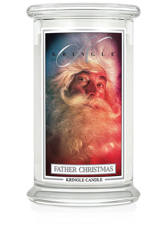 FATHER CHRISTMAS Large Jar Candle by Kringle Candle Company