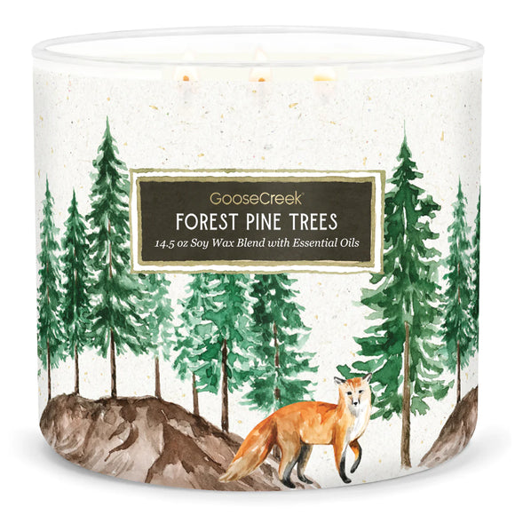 FOREST PINE TREES Large 3-Wick Candle by Goose Creek Candle Company