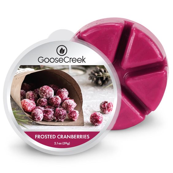 FROSTED CRABERRIES 6-Piece Wax Melts by Goose Creek Candle Company