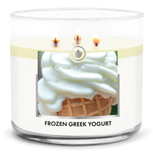 FROZEN GREEK YOGURT 3-Wick Large Jar Candle by Goose Creek Candle Company