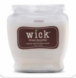 FRESH SNOWFALL Medium Jar Candle - Carolina Candle