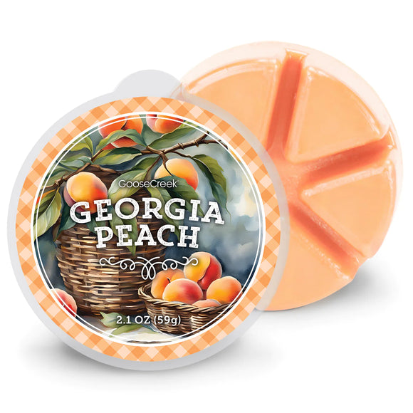 GEORGIA PEACH 6-Piece Wax Melts by Goose Creek Candle Co