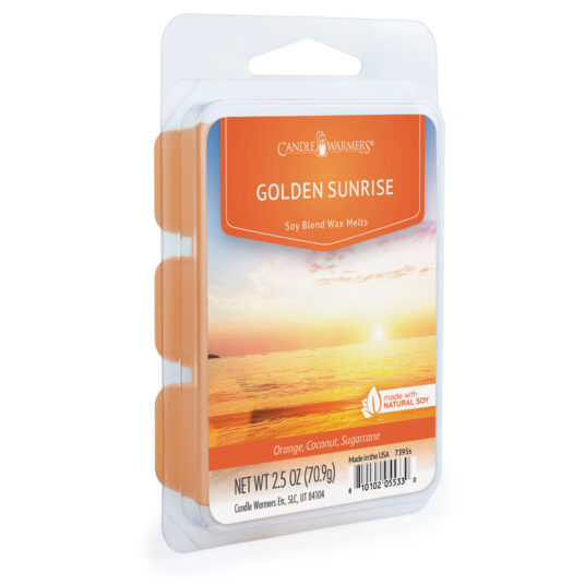 GOLDEN SUNRISE 6-Piece Wax Melts by Candle Warmers, Etc
