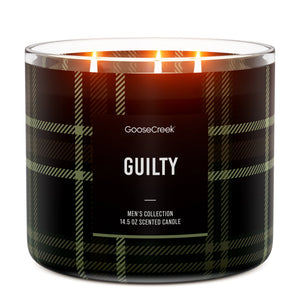 GUILTY Large Jar 3-Wick Candle - Goose Creek Candle
