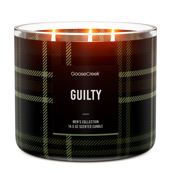 GUILTY Large Jar 3-Wick Candle - Goose Creek Candle
