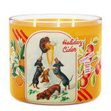 HOLIDAY CIDER Large Jar 3-Wick Candle - Goose Creek Candle
