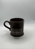 12.8 oz. TEA TIME MUG WITH TEA BAG POCKET - Brown