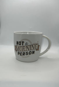 18 oz. "NOT A MORNING PERSON" Coffee Mug