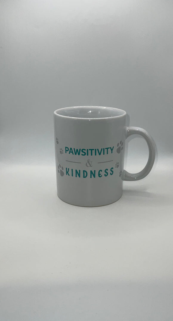 15 oz PAWSITIVITY & KINDNESS COFFEE MUG