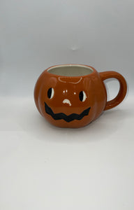 14 oz. FIGURAL PUMPKIN COFFEE MUG