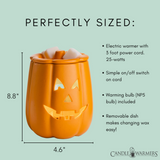 JACK O’ LANTERN Illumination Fragrance Warmer - Candle Warmers, Etc
