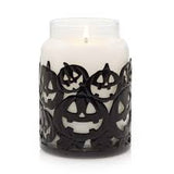 JACK PUMPKINS Metal Jar Candle Holder - Yankee Candle
