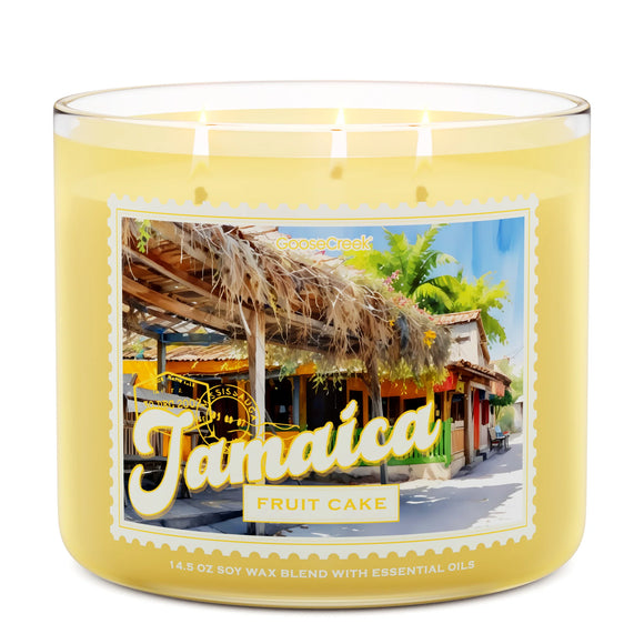 FRUIT CAKE JAMAICA Large Jar Candle - Goose Creek Candle Company