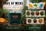 JUNIPER SPICE Medium Jar Candle - Carolina Candle
