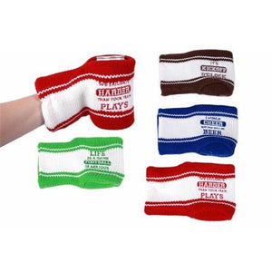 SWEATER KOOZIE GLOVE HAND WARMERS: "It's Kickoff O'clock"