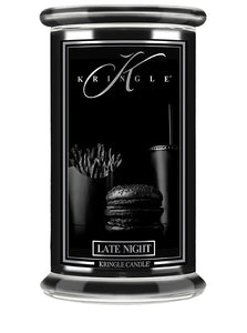 LATE NIGHT Large Jar Luxury Candle by Kringle Candle Company