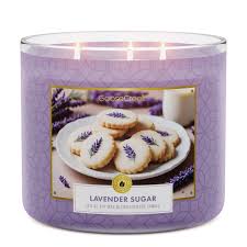 LAVENDER SUGAR Large Jar 3-Wick Candle - Goose Creek Candle
