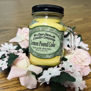 LEMON POUND CAKE Mini Jar Candle by Our Own Candle Company