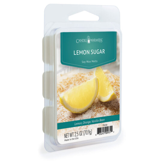LEMON SUGAR CLASSIC 6-Piece Wax Melts by Candle Warmers Etc.