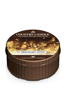 MIDNIGHT SNOW DayLight Candle Cup from Kringle Candle Company's Country Candle Company