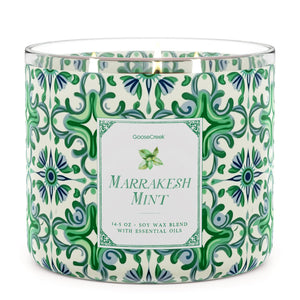 MARRAKESH MINT Large 3-Wick Jar Candle - Goose Creek Candle Company